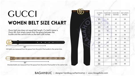 how to size a gucci women's belt